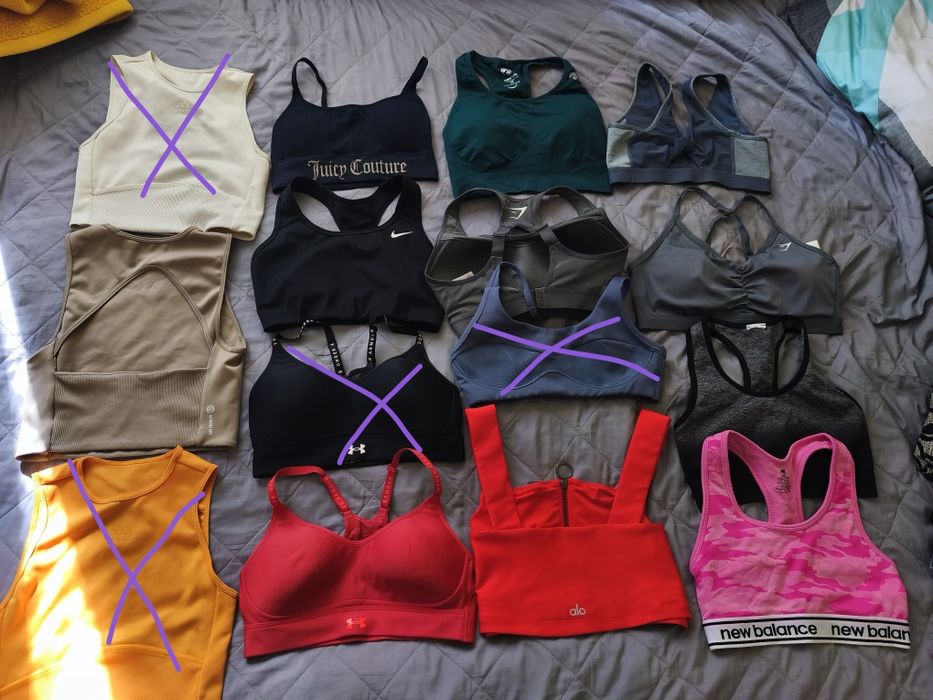 Спортивні топи Nike Gymshark under armour Adidas