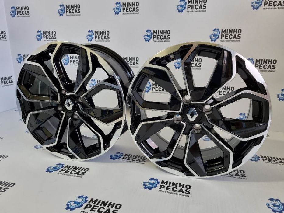 Jantes Renault Clio em 16 Preto Polido