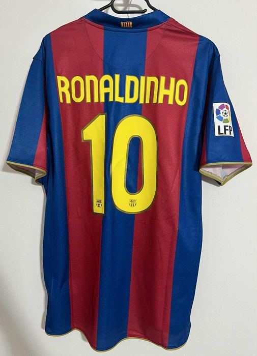 Koszulka Ronaldinho 10 FC Barcelona 2007/2008 UNICEF Retro XL