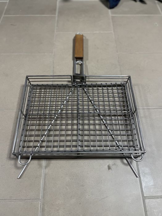 BBQ решітка сітка гриль/решетка сетка нержавійка на мангал/ 30*40