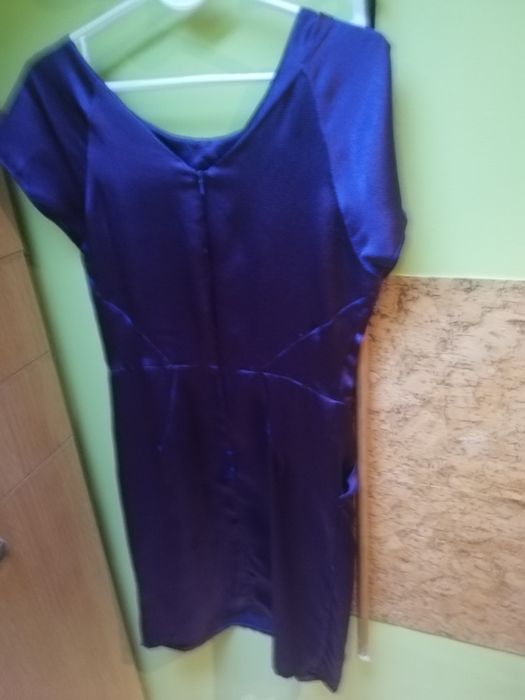 .Sukienka  granatowa roz 38 do 40