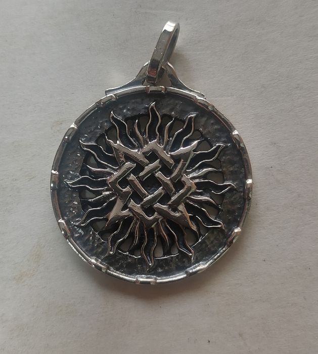 Оберег, мужской оберег,славянский оберег квадрат Сварога