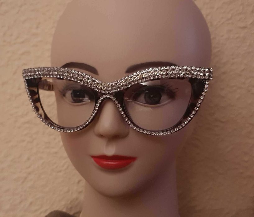 Okulary kocie kolor panterka