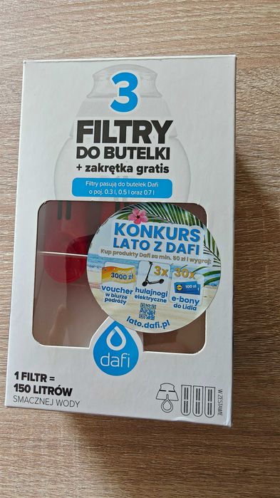 Filtry do butelki Dafi - 2 szt.