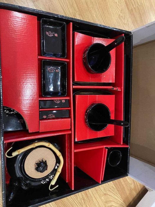 НАбір посуду для Суші MITSUI Чорний