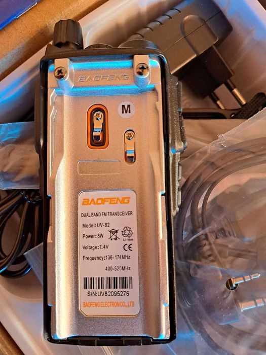 2szt.  Krótkofalówka  Baofeng UV-82 , 8W  Rozblokowana  PMR  NASŁUCH.
