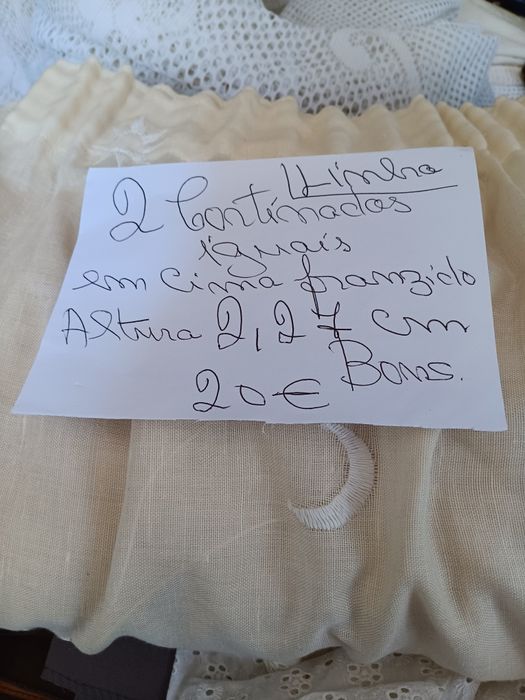 Cortinados aos pares de 2