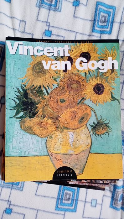 Grandes pintores do mundo coleção completa arte da vinci van gogh