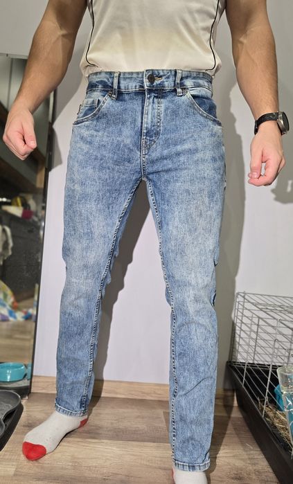 Spodnie dżinsy jeansowe cropp 32