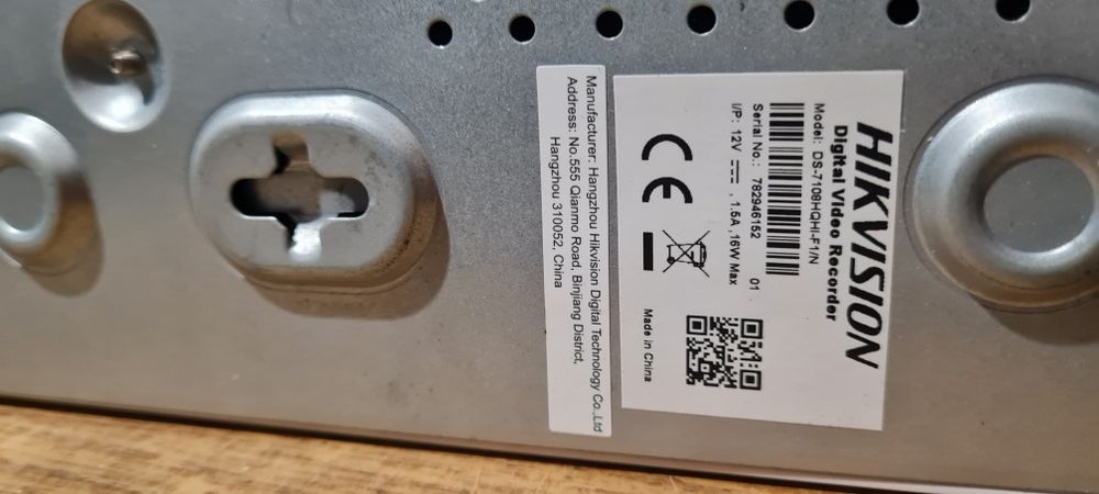 Комплект відеонагляду hikvision ds-7108hqhi-f1/n з mt-vision