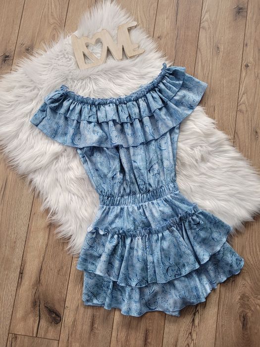 Kombinezon Exellence hiszpanka sukienka kombinezon 2 w 1