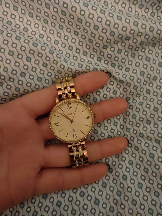 Relógio fossil com caixa