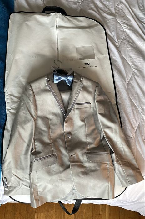 Fato menino elisabeth videira