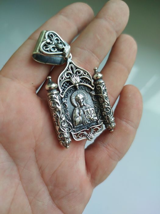 Срібний набір ~100г ланцюжок +ладанка цепочка серебряная+ладанка набор