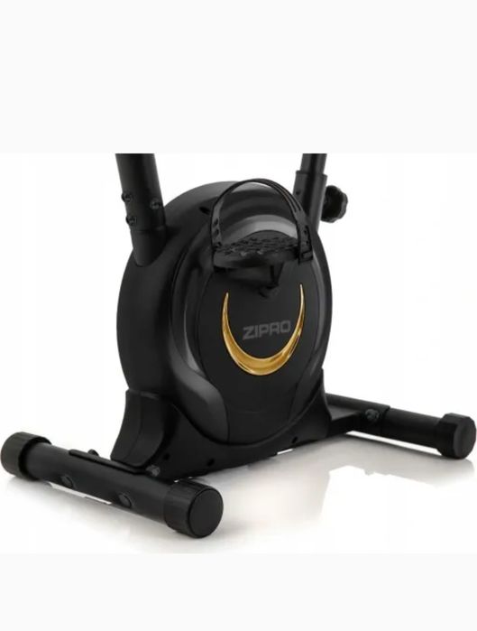 Rower stacjonarny zipro czarno zloty lcd