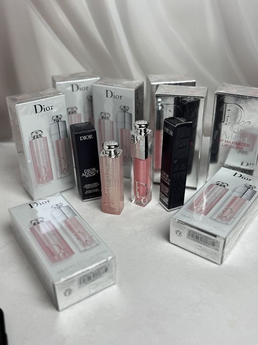 Набір Dior блиск 001 бальзам Dior 001