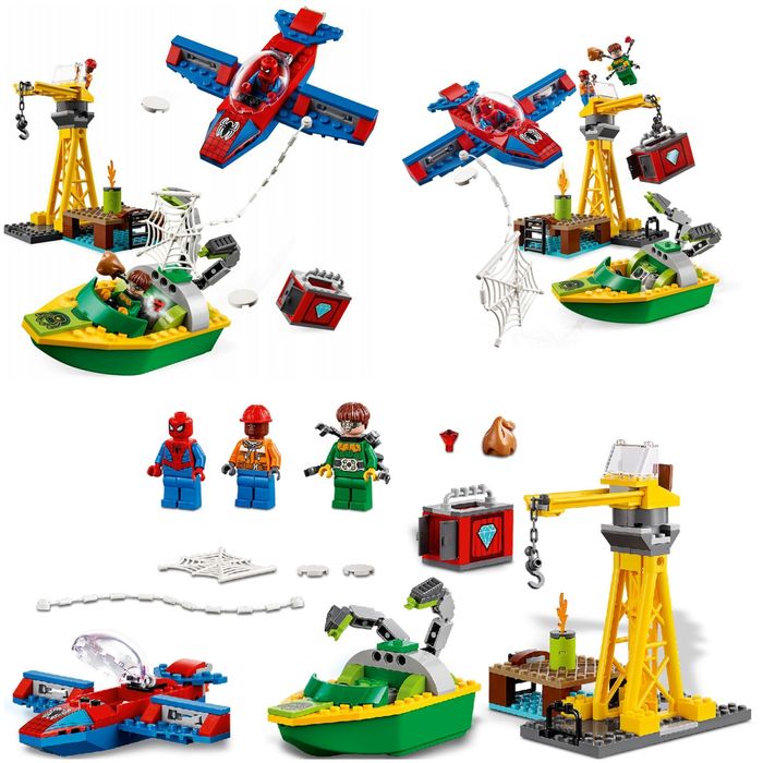 LEGO 76134 Marvel SPIDERMAN Doktor Octopus skok na diamenty Gorzów ...
