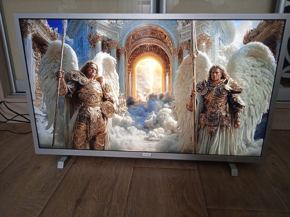 Пошкодження матриці!Philips 32"Smart TV. Wi-Fi.Full HD. T2.