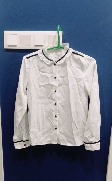 Biała bluzka koszula Reserved r 140