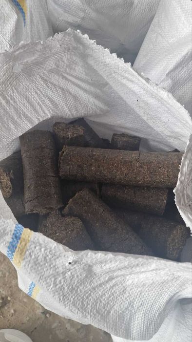 Пеллеты из подсолнуха от производителя