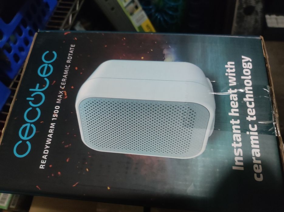 Aquecedor de mesa oscilante