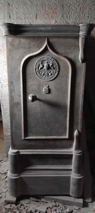 Cofre antigo "Milners 212 Patent"