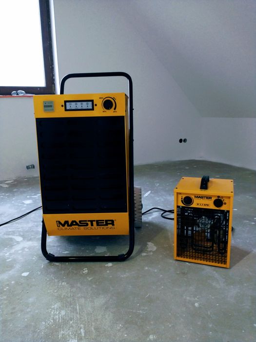 Osuszanie, wynajem osuszaczy, nagrzewnic, wentylatorów NAJLEPSZE CENY!