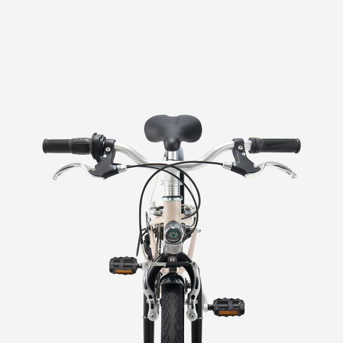 Bicicleta de Trekking de 20" 6-9 anos BTWIN 500 Bege