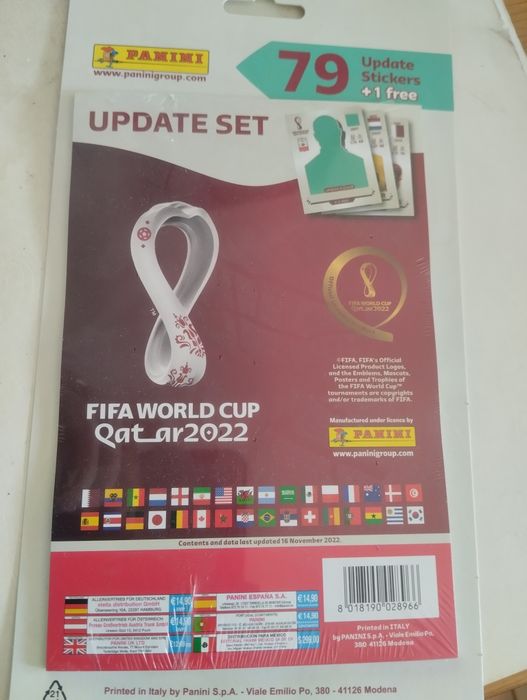 Update do Mundial de 2022