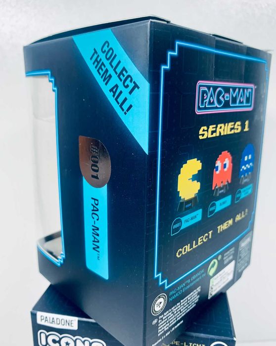 Lampka Nocna PAC-MAN Mała/ PACMAN Pixelated Light 3D Nowa Poznań