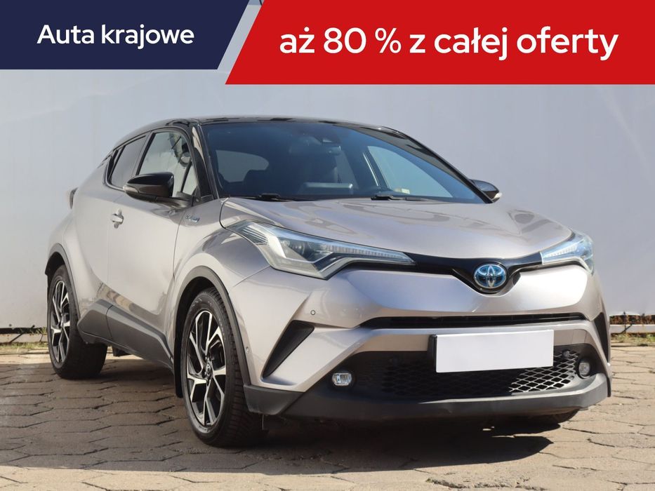 Toyota C-HR 1.8 Hybrid, Salon Polska, Serwis ASO, Automat, Skóra, Navi,