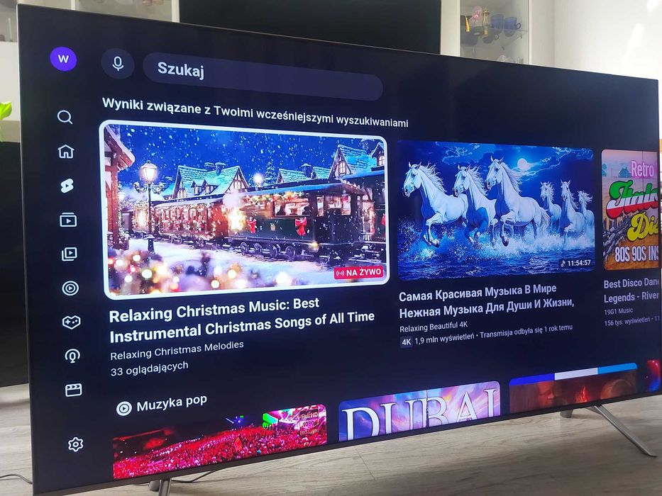 QLED - Samsung 65cali - QE65Q6FNA-4K-HDR10+-UHD-100/120Hz-SmartTV-Wi-Fi-Bluetooth -  kompletny