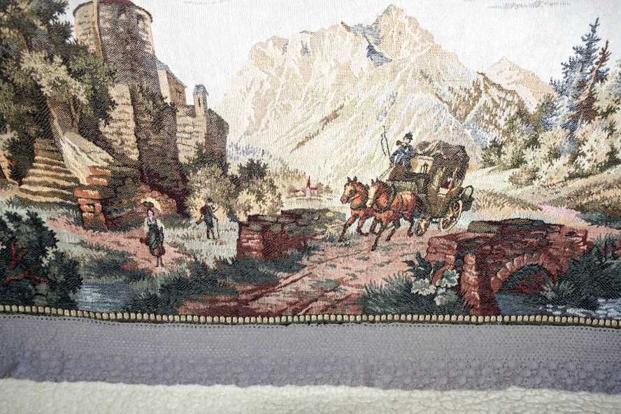 Antyk.Kilim na ścianę.Duża makatka.