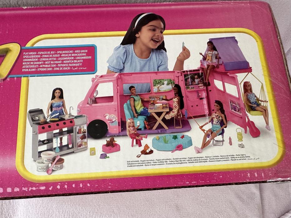 Kamper marzeń Barbie duży Nowy
