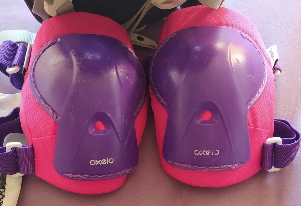 Conjunto Completo de Proteções Oxelo Infantil.