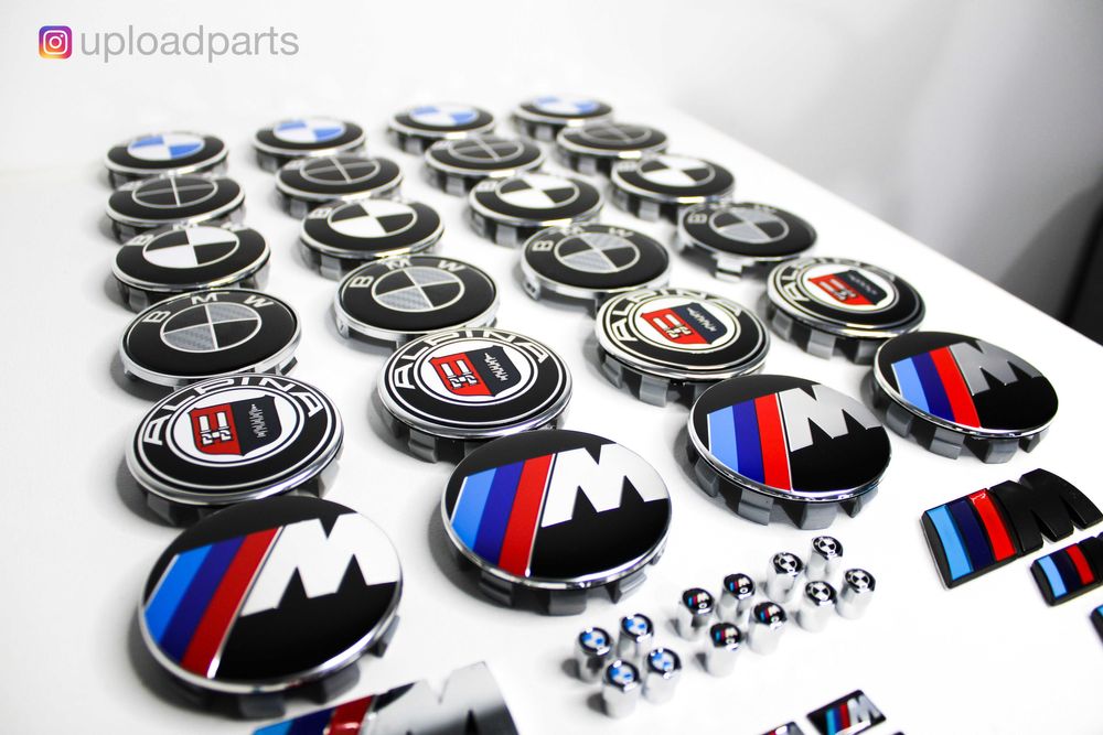 Símbolos / Emblemas BMW centros de Jante Mala capot volante pack m