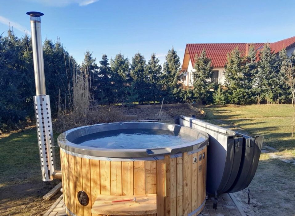 Bania Balia ogrodowa Hybryda CISA H Ø 201 cm Wanna ogrodowa Wellness