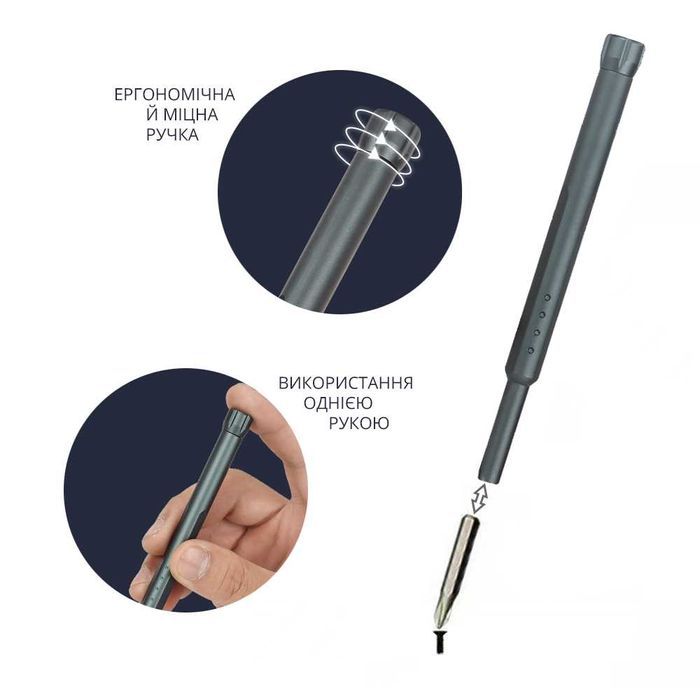 Набір 63 викруток для точних робіт ремонт мобільних телефонів ноутбук