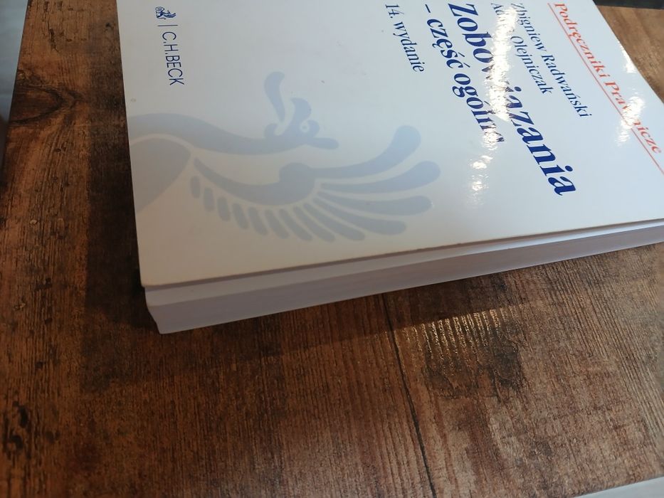 Zobowiązania część ogólna wydanie 14 Radwański