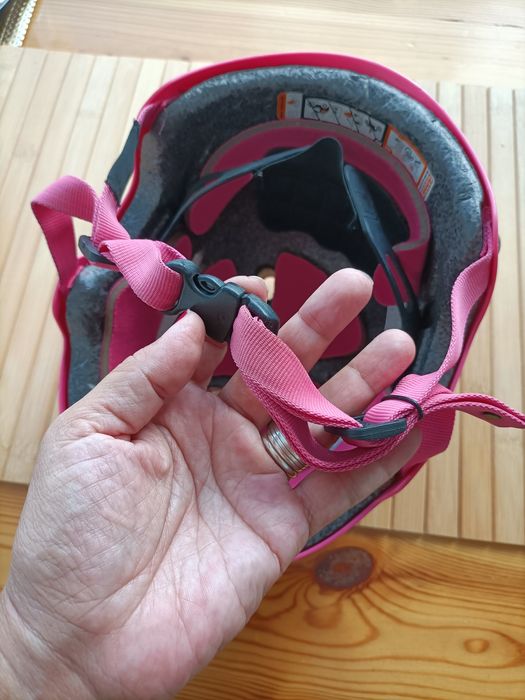 Capacete oxelo menina 2/5 anos
