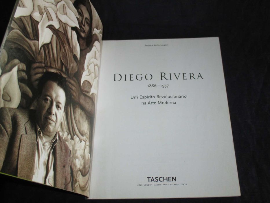 Livro Diego Rivera Andrea Kettenmann Taschen