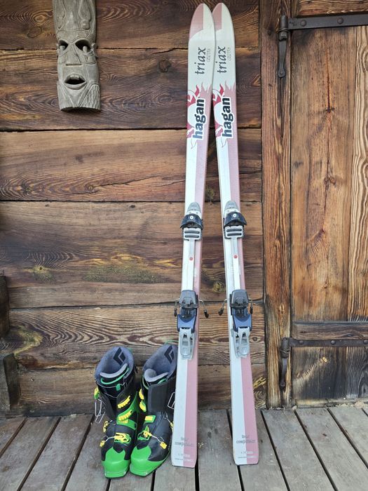 Narty skiturowe komplet
