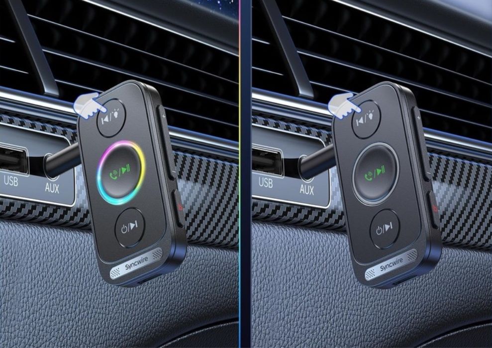 Syncwire Bluetooth 5.4 Aux Adapter dla samochodu