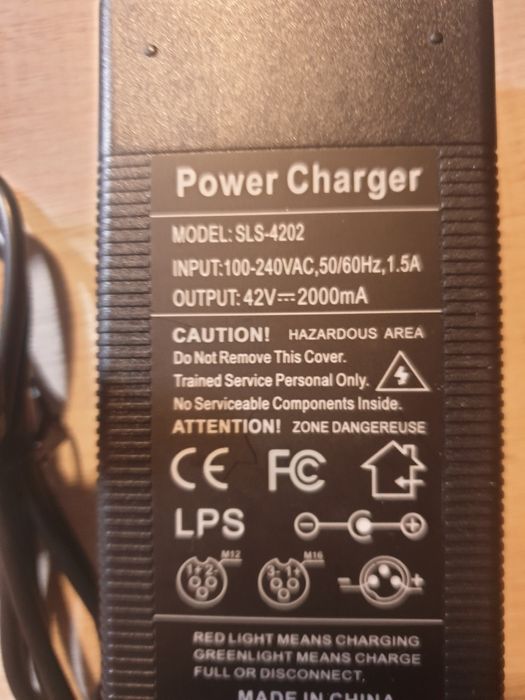 Ładowarka Xiaomi M365  Sqflow06 rower elektryczny