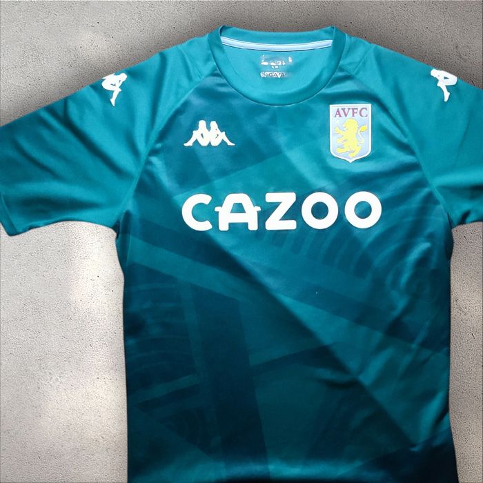Aston Villa 21/22 Away Kappa Kombat – Zielona AVFC