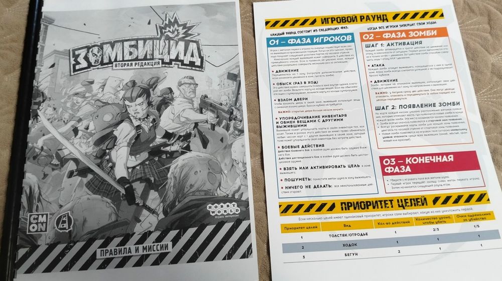 Настільна гра Зомбіцид 2 ред. / Zombicide: 2nd Edition
