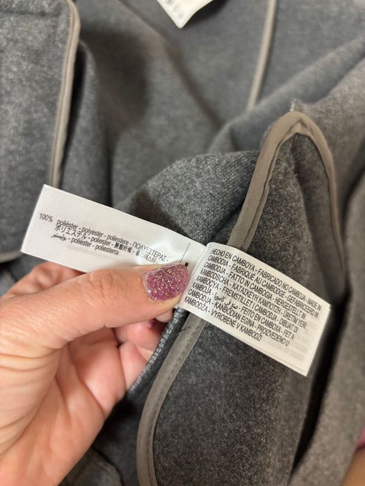 Мʼякий блейзер Zara сірий XS/34-36