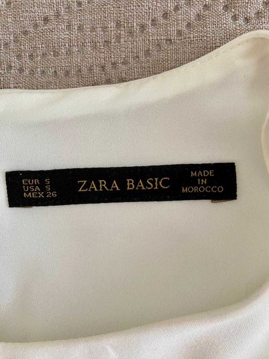Vestido branco da Zara