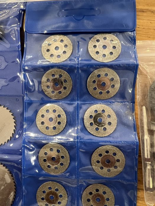 Conjunto lâminas mini serra circular - NOVO