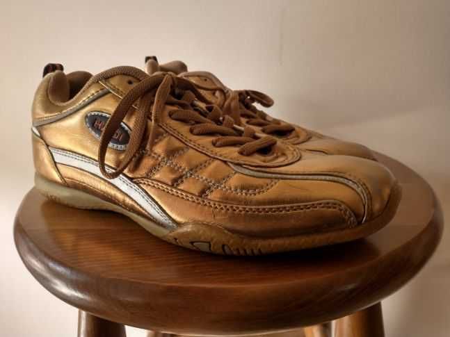 Adidasy oryginalne Haidi buty obuwie sportowe kolor złoty rozmiar 39